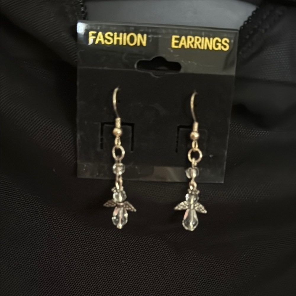 Gold and Silver Fashion Earrings